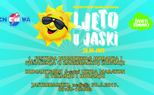 Nordijsko hodanje, pješačenje i trčanje na Ljetu u Jaski   