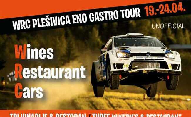 WRC RALLY – eno-gastro tura na Plešivici 